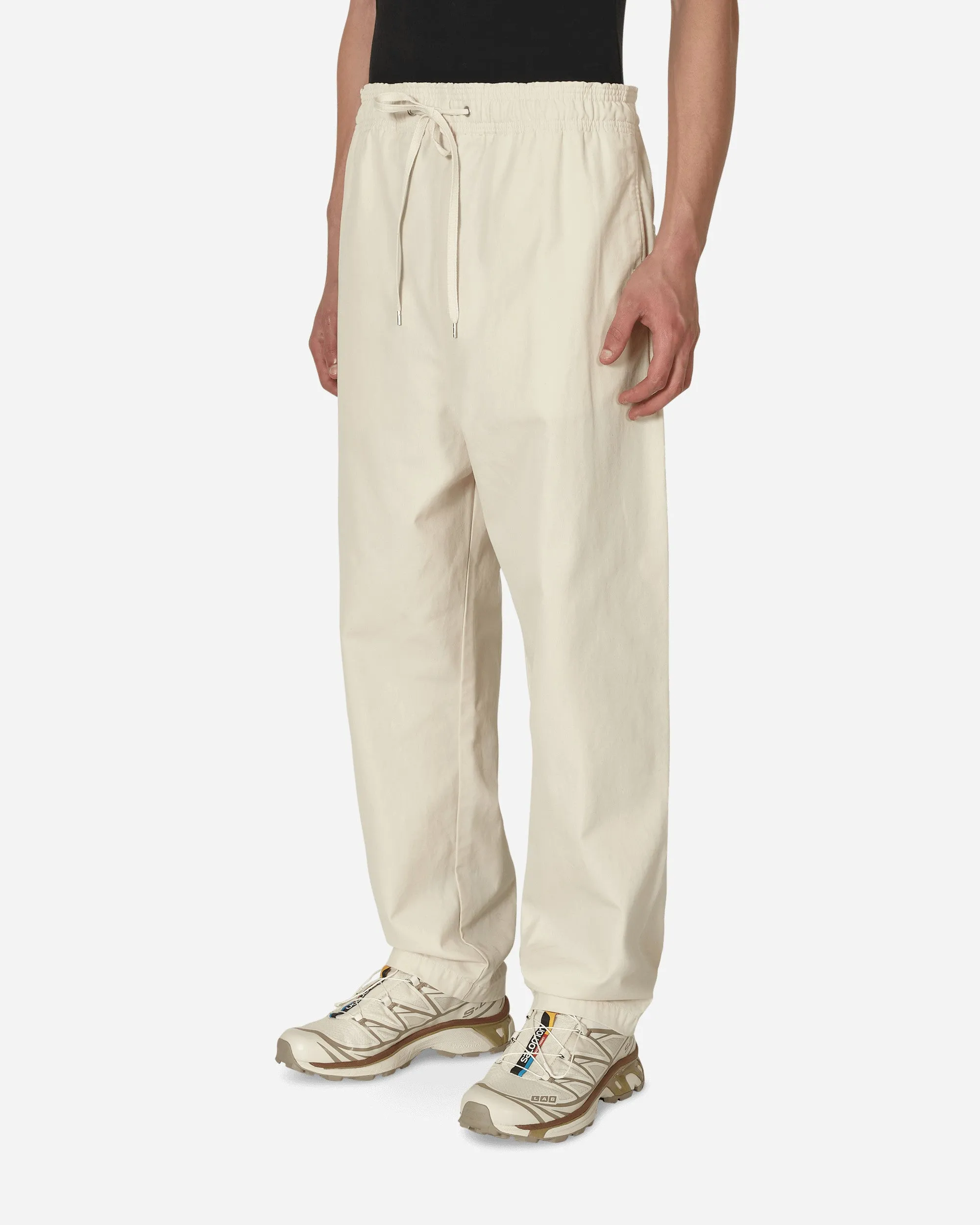 No Side Seam Long Pants White