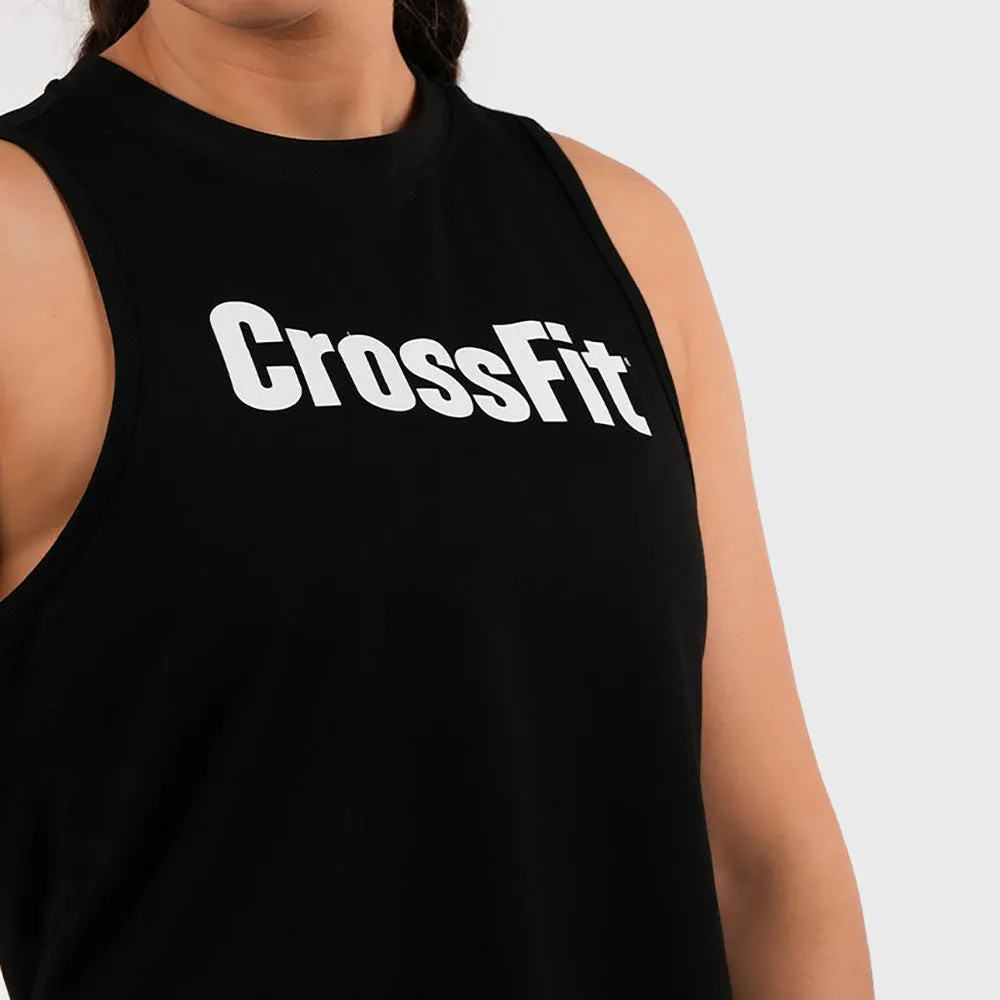 Northern Spirit - CROSSFIT® THAESIA WOMEN REGULAR FIT CROP TANK - INK