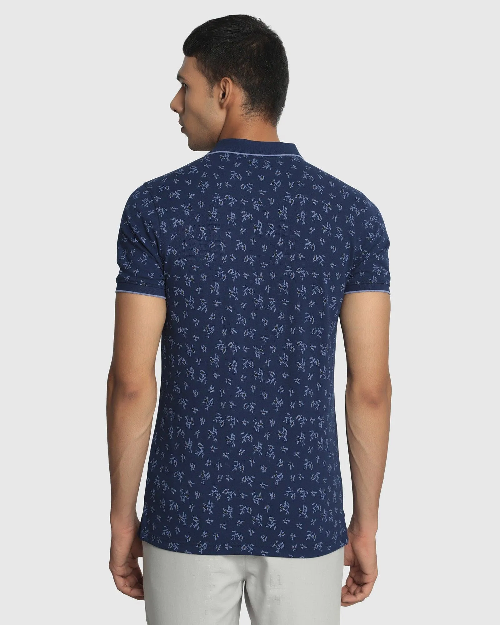 Polo Ink Blue Printed T-Shirt - Penny