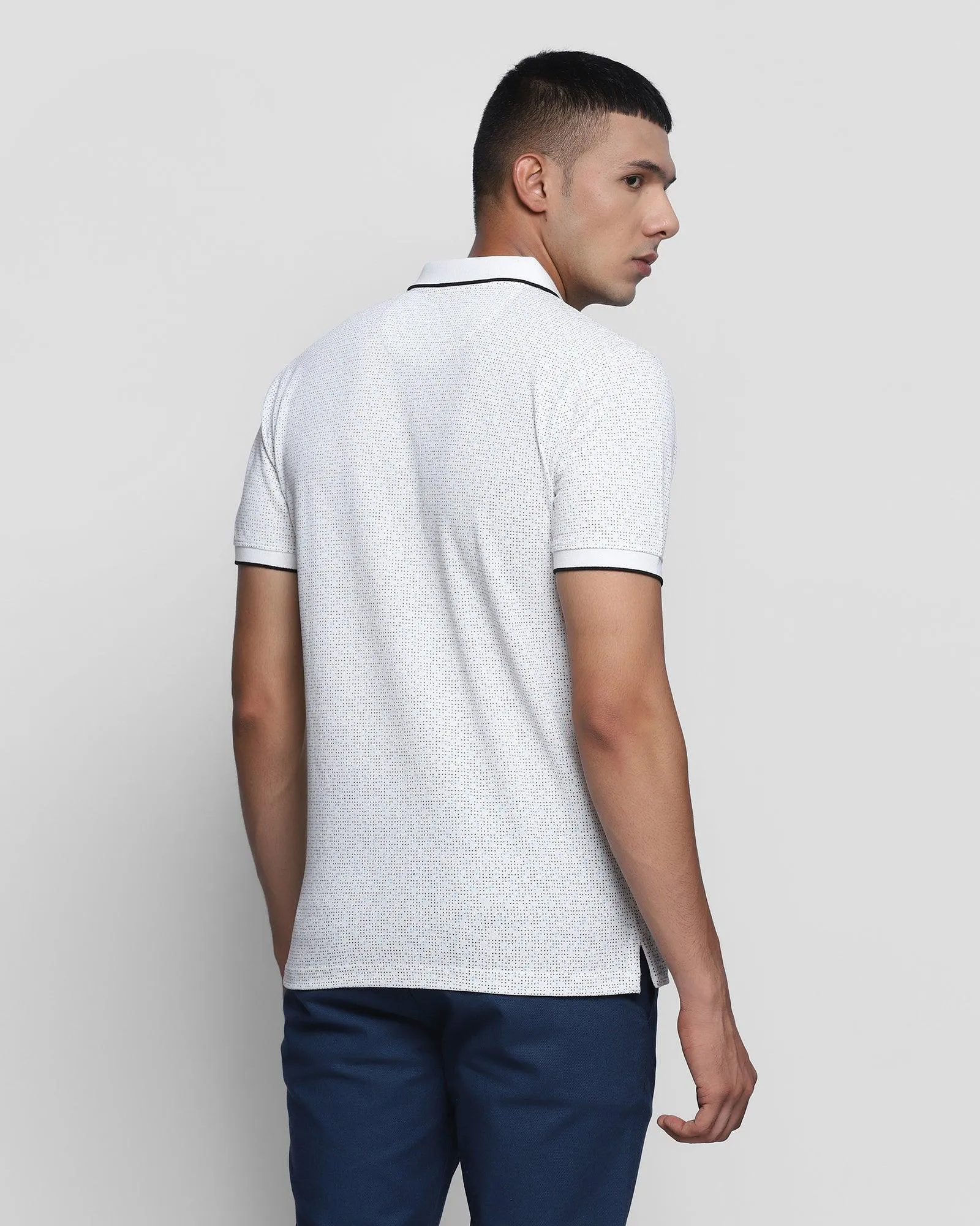 Polo Off White Printed T-Shirt - Tom