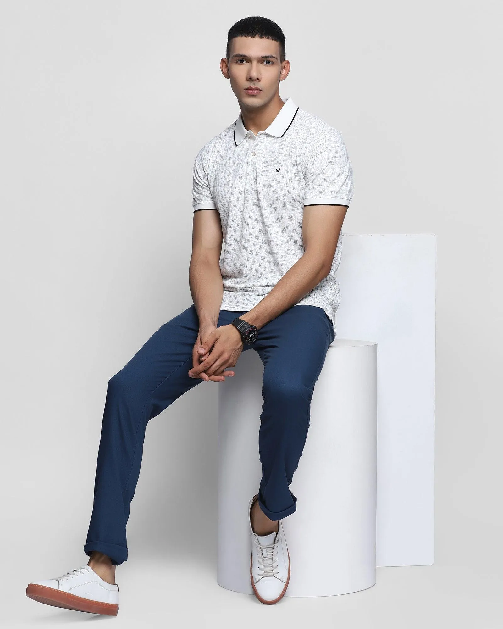 Polo Off White Printed T-Shirt - Tom