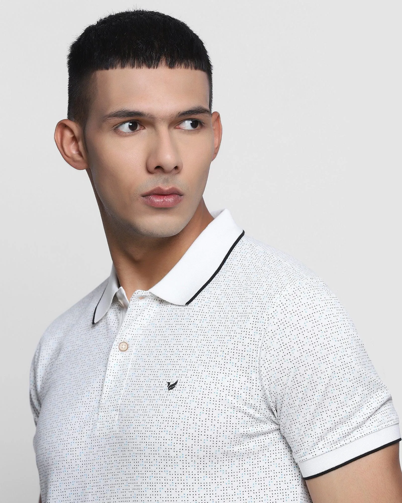 Polo Off White Printed T-Shirt - Tom