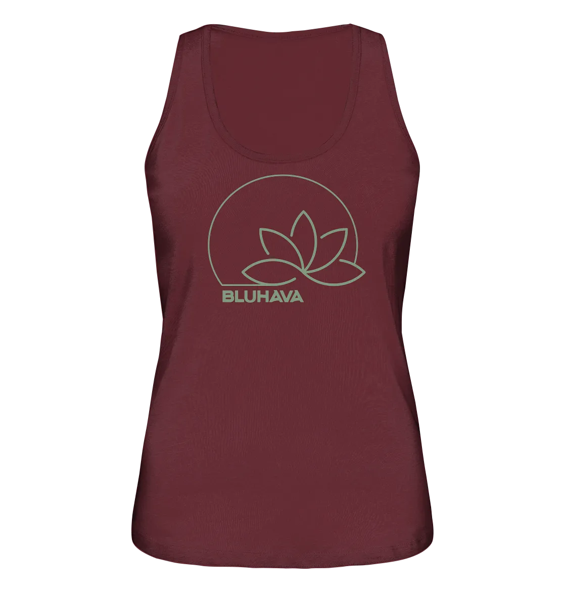 "Sunset Lotus" - Damen Premium Organic Tank-Top