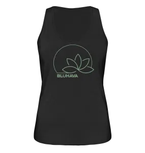 "Sunset Lotus" - Damen Premium Organic Tank-Top