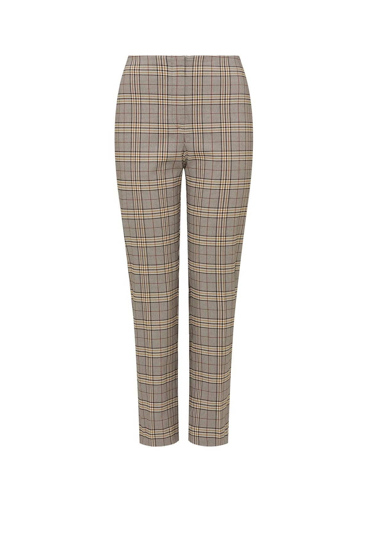 Roman Check Pant - Camel Check