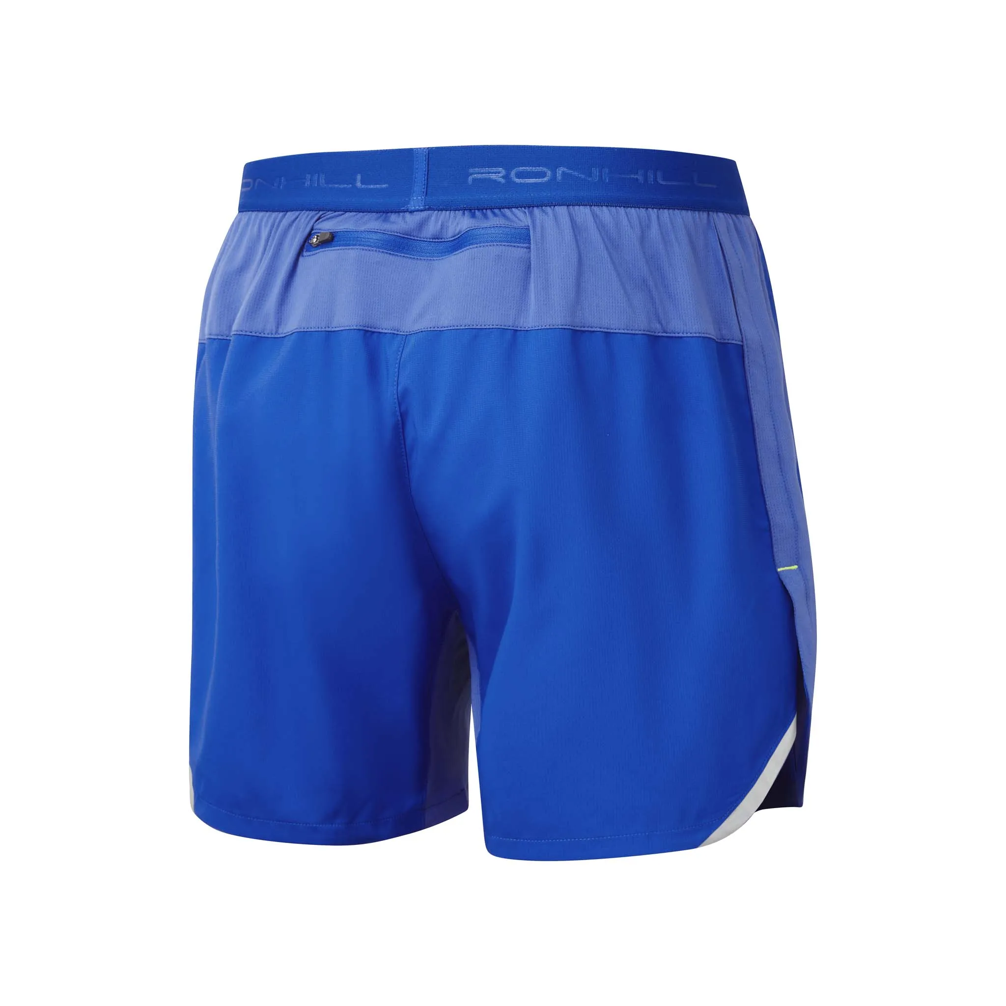 Ronhill | Men's Tech 5" Short - Azurite/Citrus