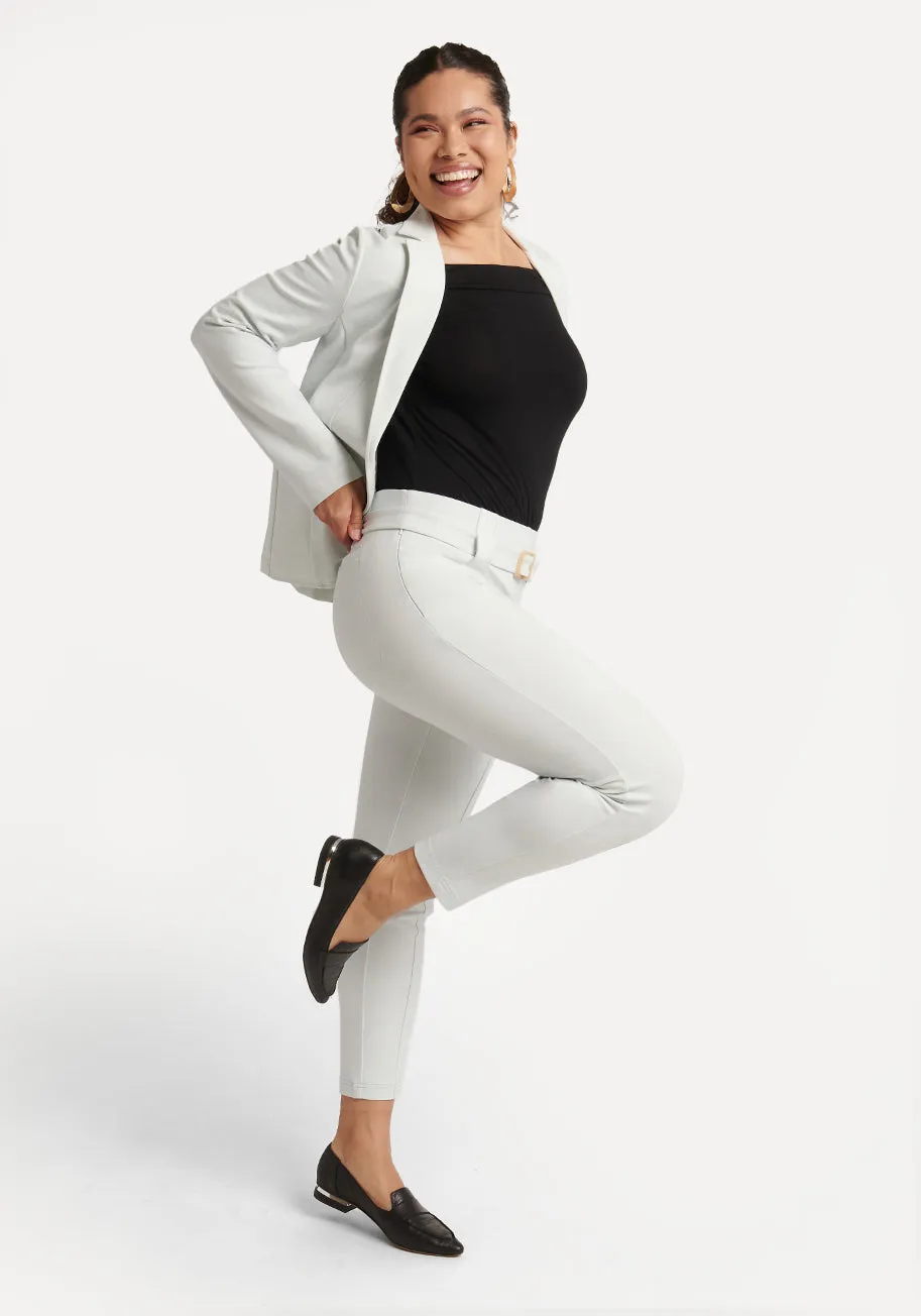 Skinny-Leg | High-Waist Dress Pant Yoga Pants (Moonlight)