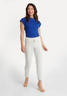 Skinny-Leg | High-Waist Dress Pant Yoga Pants (Moonlight)