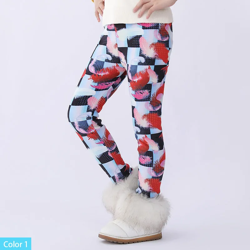 Skinny Print Flower Leggings