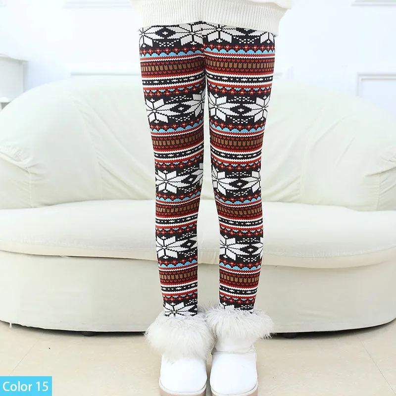 Skinny Print Flower Leggings