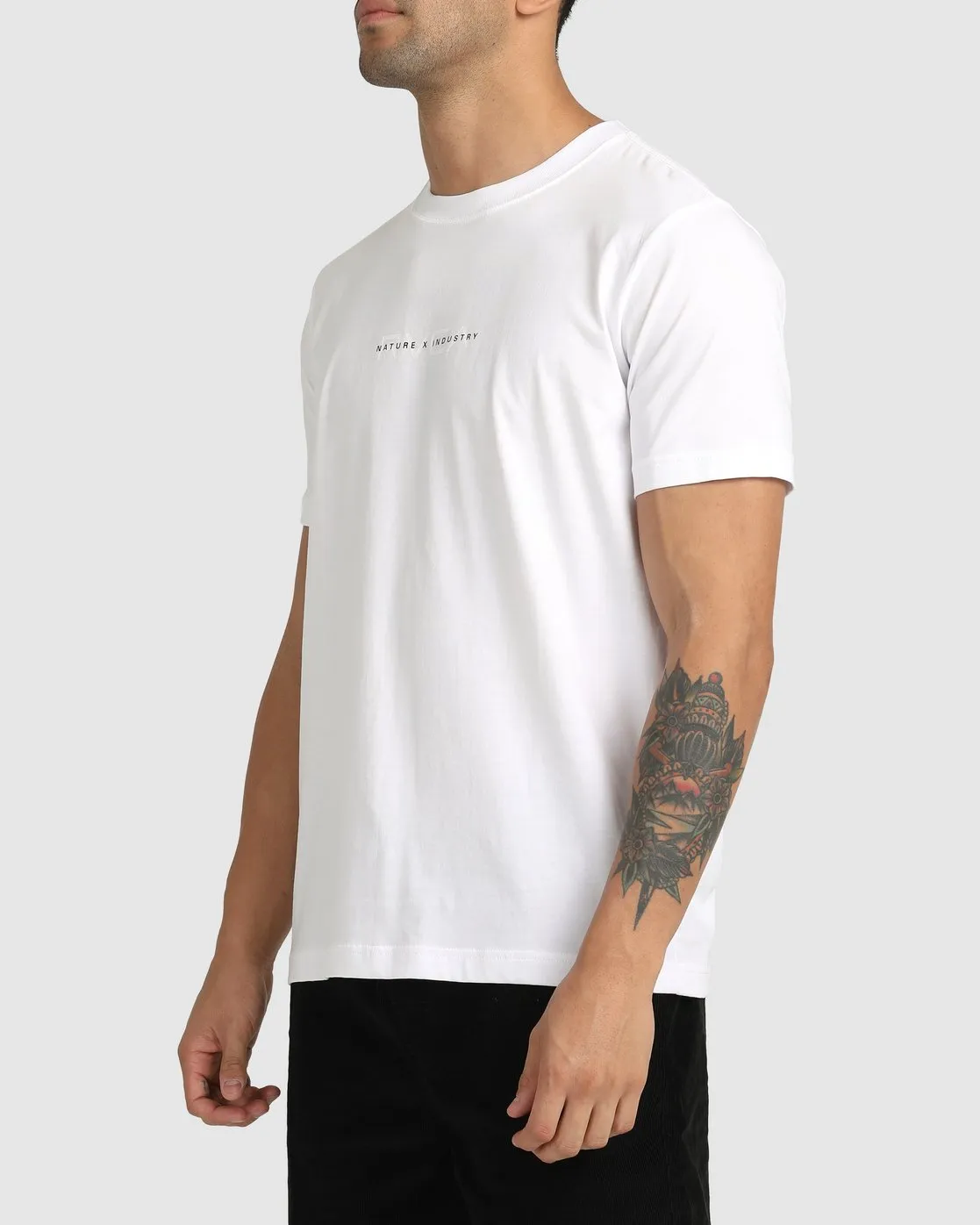 Spine Tee - White