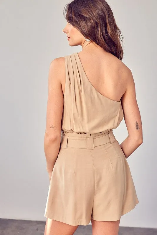 STELLA ONE SHOULDER ROMPER [ONLINE EXCLUSIVE]