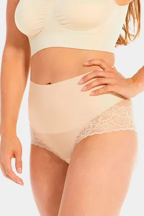 Tummy Shaper Lace Latte