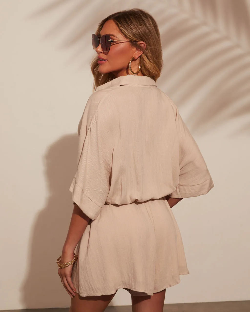 Verona Relaxed Belted Romper