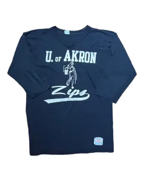 Vintage Champion Akron U Basketball 3/4 Sleeve