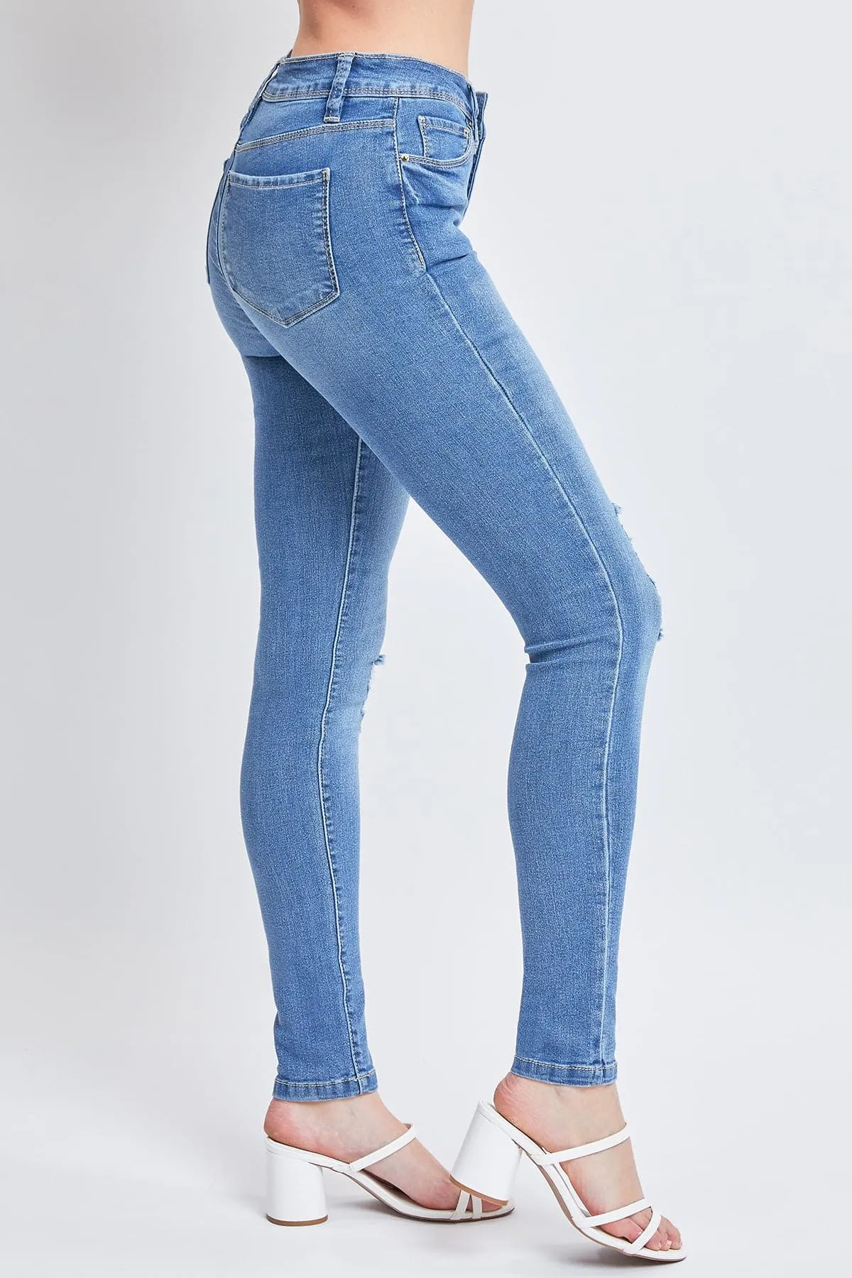 Women's Essential Sustainable Distressed Skinny Jeans