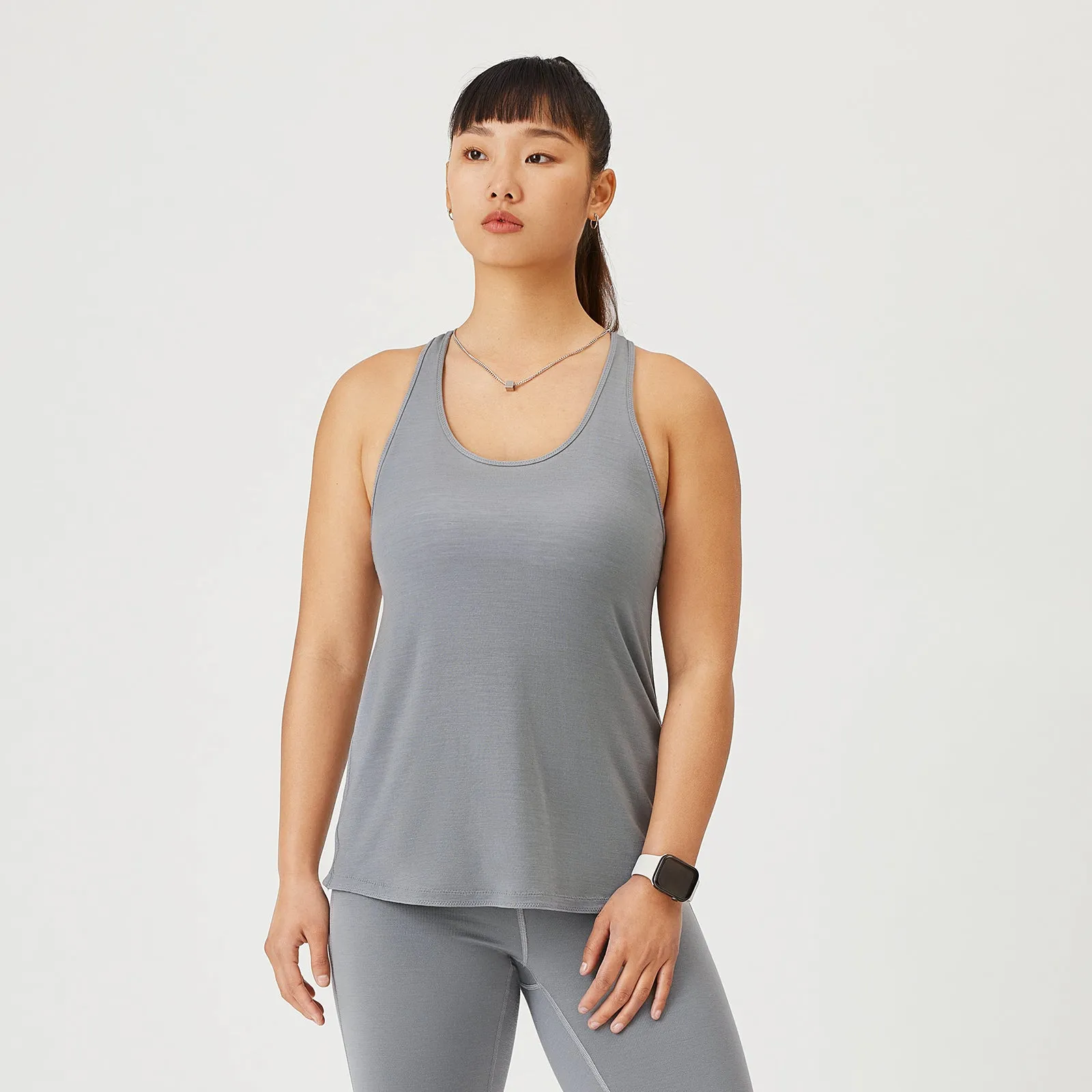 Women's Studio Tank - Medium Grey