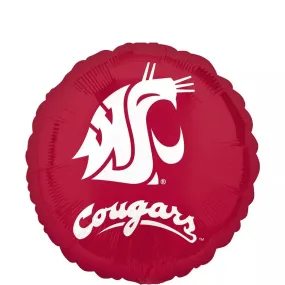 WSU Cougars Single Foil Balloon 18