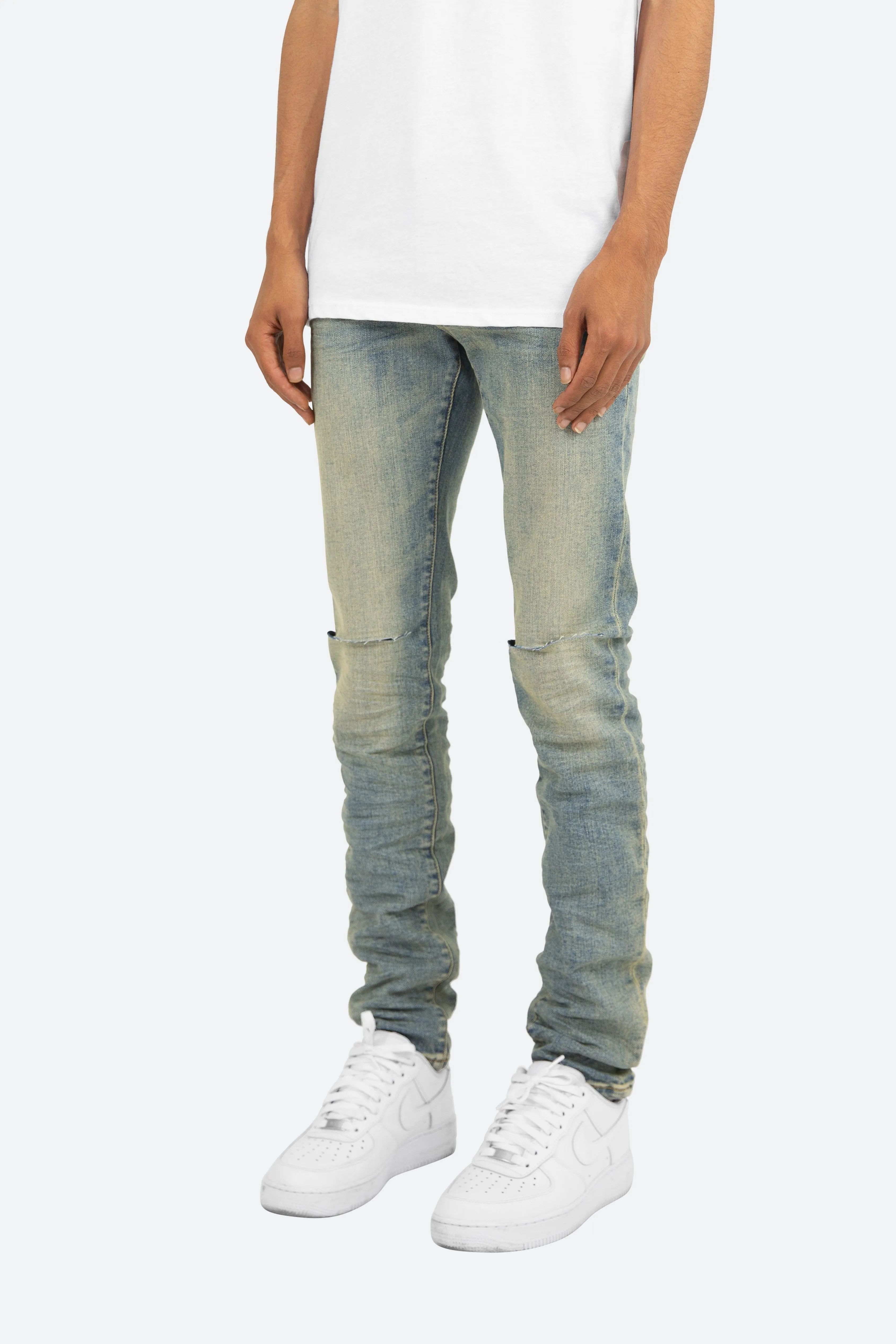 X6 Stretch Denim - Light Blue